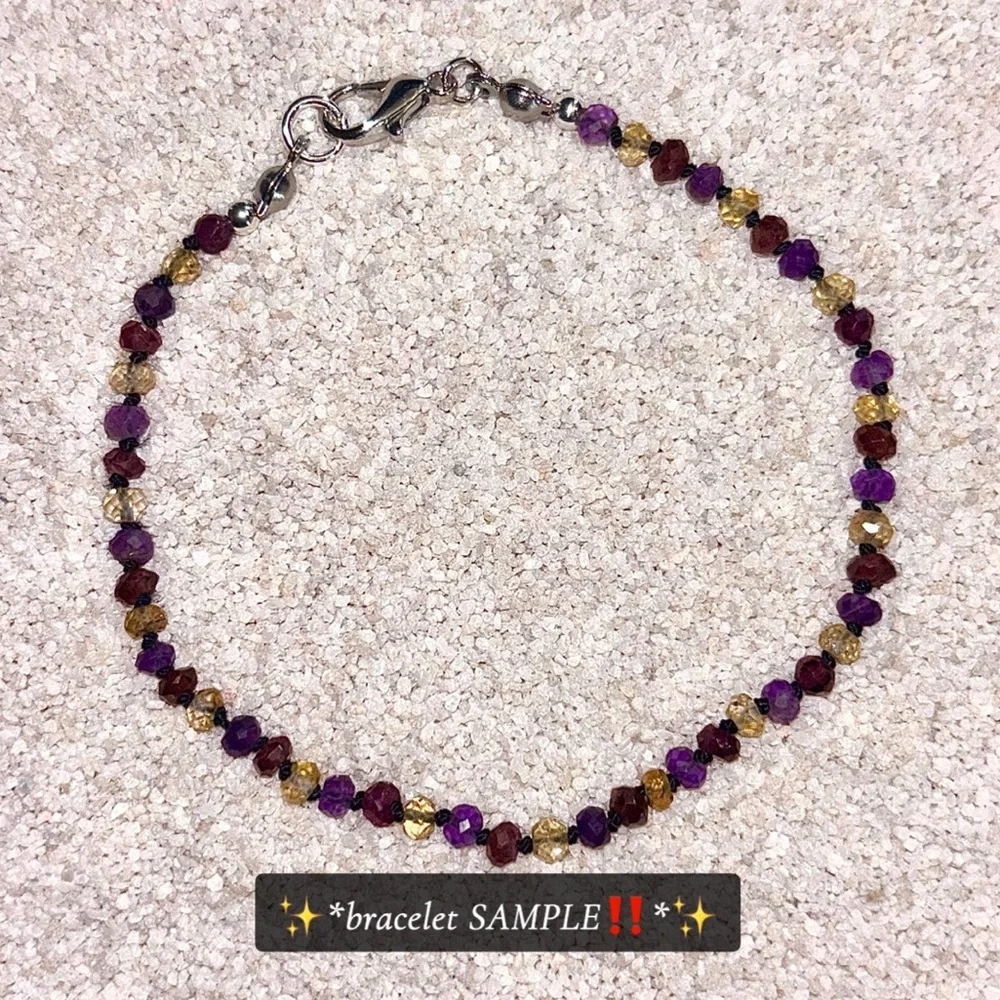 “Armand Divine” Handcrafted Fine Natural Bracelets! 💎✨ (READ ALL DETAILS‼️) - Picture 3 of 6